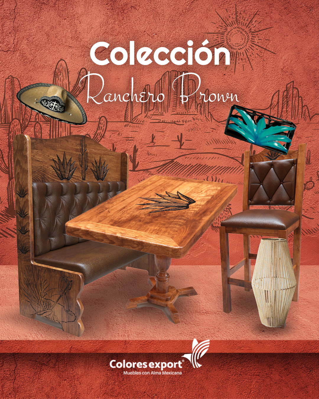 Colección Ranchero Brown – Coloresexport
